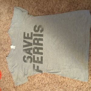 Gray 'Save Ferris' T-Shirt